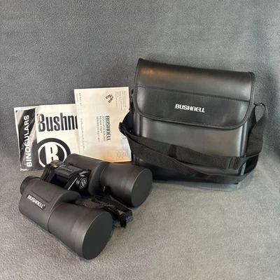 Bushnell 16x50 13-1650 183 Ft AT 1000 Yards Binoculars with Case & Manual - Image 1 of 4