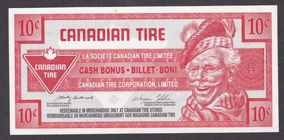 [UNC] Canada Canadian Tire Money 10 Cents - Image 1 of 2