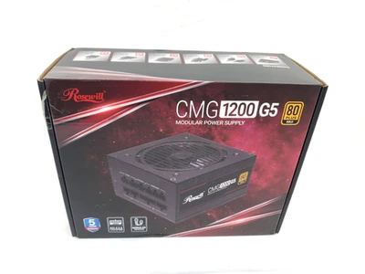Rosewill CMG1200G5  PCIE 5.0, 80 GOLD Full Modular Gaming Power Supply, 12VHPWR - Image 1 of 3