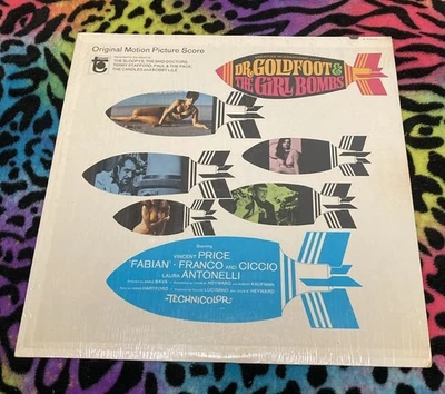 Dr. GoldFoot & The Girl Bombs Lp Movie Score/Mono/1966/Sealed/New! Mint Vinyl! - Image 1 of 2