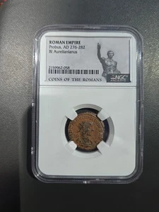 AD 276-282 Roman Empire Probus BI Aurelianianus | NGC  - Picture 1 of 2
