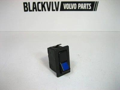 Interruptor de tablero accesorio iluminado azul Volvo 240 RARO 242 244 245 luz antiniebla Foto 1 de 4