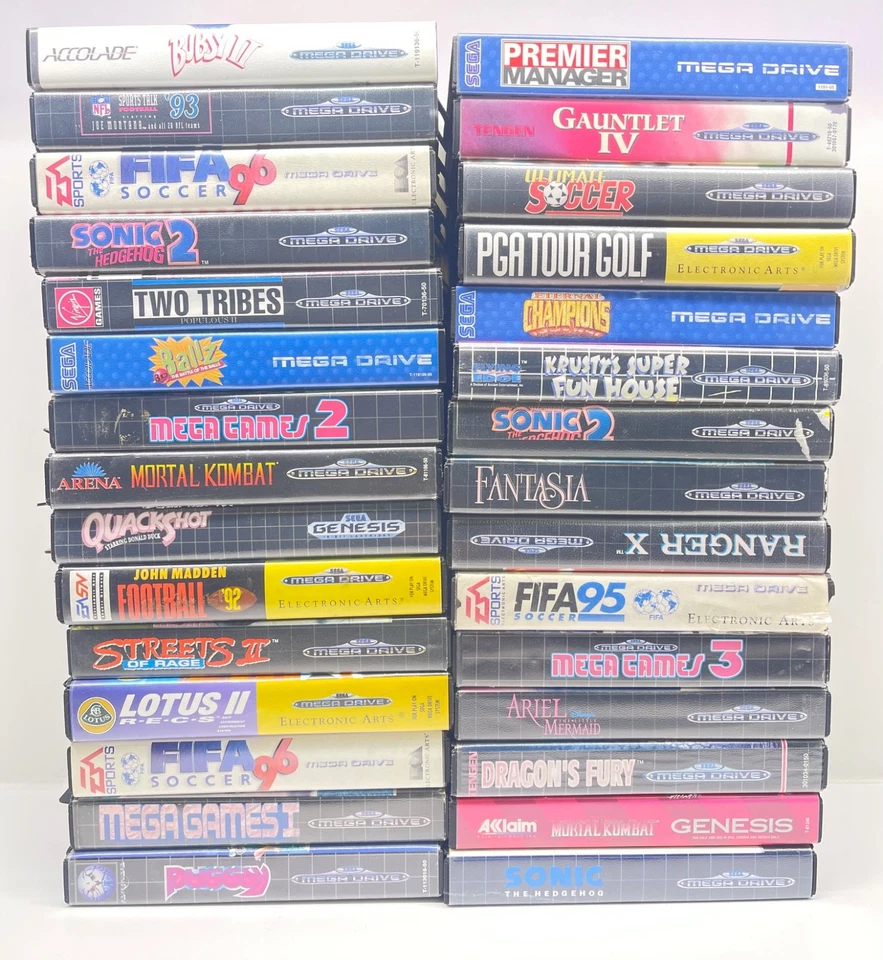 Sega Mega Drive and Genesis Games - Make Your Selection - Image 1 of 1