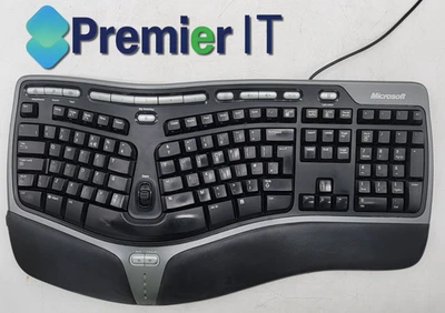 Microsoft Natural Ergonomic 4000 Keyboard B2M-00008 - Image 1 of 4