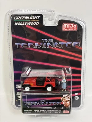 Il Terminator 1983 Jeep CJ-7 Renegade Sarah Connor Fig 1:64 Greenlight 51211 - Immagine 1 di 4