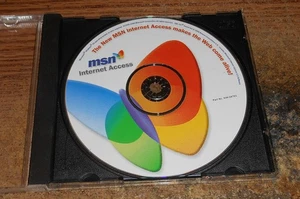 VINTAGE MICROSOFT MSN INTERNET ACCESS 1995-2000 CD-ROM! - Picture 1 of 2