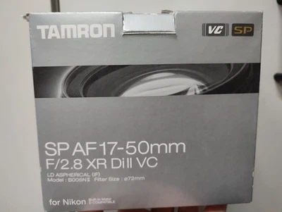 Obiettivo Tamron SP AF 17-50 mm F/2.8 XR Di II VC per Nikon B005N II - Immagine 1 di 4