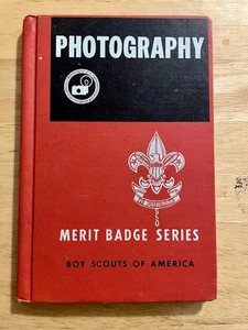 1963 Vintage BSA Photography Merit Badge Hardback Book - Picture 1 of 3