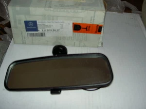 MERCEDES E CLASS W211 REAR VIEW MIRROR NEW GENUINE 2118102617 - Picture 1 of 1