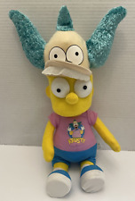 Bart Simpson Krusty Clown Costume Hat Plush The Simpsons Toy Factory.