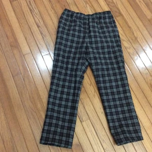 Orvis  Lined Pants  Shell Plaid  Wool Women's Size S Gray Black Red (T1-21) - Picture 1 of 4