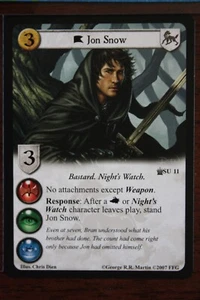 Juego de Tronos CCG - "Jon Snow" #SU 11 - Imagen 1 de 1