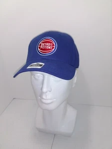 Neu mit Etikett neu NBA Detroit Pistons Basketball Logo Fan verstellbare Mütze blau - Bild 1 von 7
