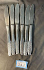 6 Viners Shape Cutlery 8 1 4 Knives Vintage Stainless Steel Dining Table Retro
