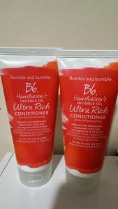 2 BUMBLE and BUMBLE HAIRDRESSERS Invisible Oil ULTRA RICH Conditioner 6.7 oz W6 - Picture 1 of 5