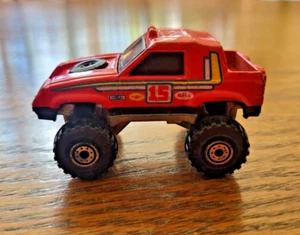 1984 Hot Wheels MONSTER TRUCK - Subaru Brat Red #15 VG+ - Picture 1 of 7