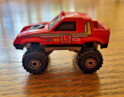 1984 Hot Wheels MONSTER TRUCK - Subaru Brat Red #15 VG+ - Image 1 of 4