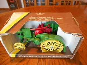 1988 Ertl 1:16 John Deere 1915 Model R Waterloo Boy Tractor, MPN 559DA, SE, NIB - Picture 1 of 11