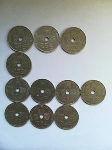 Belgique - Belgïe - 25 centimes - 1938-1939 - Photo 1/2