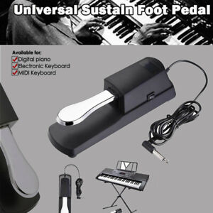 Damper Sustain Pedal Foot Switch For Yamaha Casio Electronic Piano Keyboard
