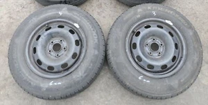 2x VW Golf 4 Bora 175/80 R14 88T Sommerreifen Reifen 6jx14H2 ET38 6mm - Bild 1 von 3