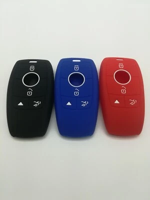 3*Cubierta de llave de silicona para Mercedes-Benz A C E S 2017-2021 CLA CLS GLA GLB GLC Foto 1 de 4