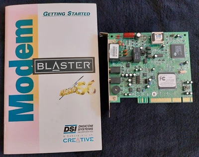 Creative Labs Modem Blaster Di5630 PCI MODEM - Image 1 of 4