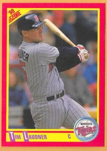 Tim Laudner Minnesota Twins #318 - Puntuación casi nueva-como nueva 1990 - Imagen 1 de 2
