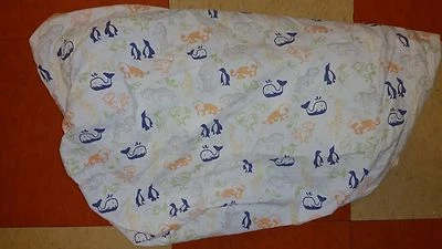 Pottery Barn Kids "Animals" Crib Fitted Sheet - Image 1 of 4