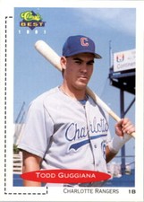 1991 Classic Best Baseball Pick Complete Your Set #1-250 RC Stars