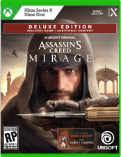 ASSASSIN'S CREED MIRAGE - DELUXE EDITION Xbox Series X/Xbox One. NEW!! SEALED!!