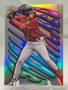 2023 Bowman's Best Shellacked Refractor Insert Druw Jones Diamondbacks #SH-1 - Picture 1 of 3