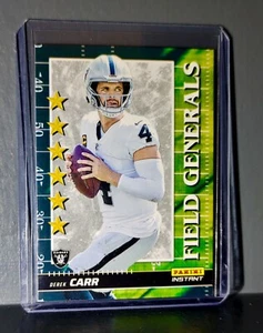 Derek Carr 2021 Panini NFL Instant Field Generals #17 Rookie Card 1 of 2088 - Picture 1 of 2