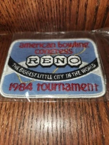 1984 Reno American Bowling Congress Tournament Patch - Bild 1 von 2