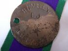 GSM Palestine 1945-48 clasp relic 4/7 Dragoons dogtag only - HUMBLEY 19178813