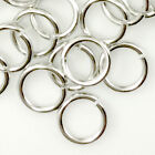 Jump Rings Round Open Jewelry Silver Gold Connectors Pewter Finding 5mm 6mm 7mm
