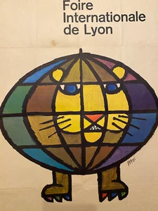 Feria Internacional De Lyon, 1959. Piatti & Cartel Diseño - Imagen 1 de 24