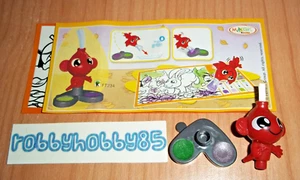 FT034-A ACQUERELLO ROSSO + BPZ CON CODICE FT234 KINDER SORPRESA ITALIA 2014/2015 - Picture 1 of 1