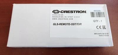Crestron GLS-REMOTE-ODT/OIR  IR Remote for GLS Occupancy Sensors 6505250 NIB - Image 1 of 4