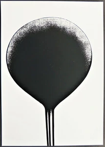 Otto Piene  " DREYFUß INCIDENT " Serigraphie - Siebdruck 1977 - Bild 1 von 1