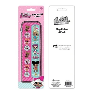 L.O.L. Surprise! Slap Rulers 4-Pack Bracelets - NEW - Picture 1 of 1