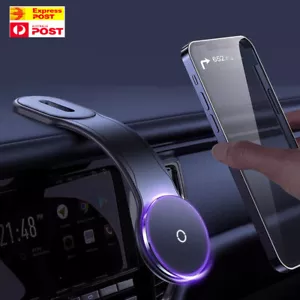 Magnetic Car Phone Holder,Powerful Magnet Mount For Dash,Bendable,MagSafe Androi - Picture 1 of 11