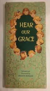 Hear Our Grace Childrens Prayer Book Vintage 1955 by Sharon Banigan Dust Jacket - Picture 1 of 8