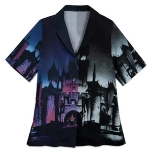 CAMISA CON BOTONES DISNEY100 THE MARAVILLOSER WORLD OF DISNEY CASTLE DISNEYLAND WDW - Imagen 1 de 7