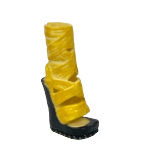 Nur rechter Schuh Monster High Cleo De Nile Gold Mummy Wrap - Bild 1 von 4