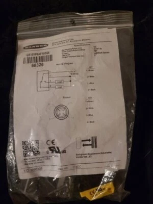NEW BANNER QS18VP6AF100Q5 Photoelectric Sensor - Image 1 of 2