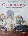 Turned On To Country Lightswitch Covers Beginner Plaid Folkart Painting Booklet