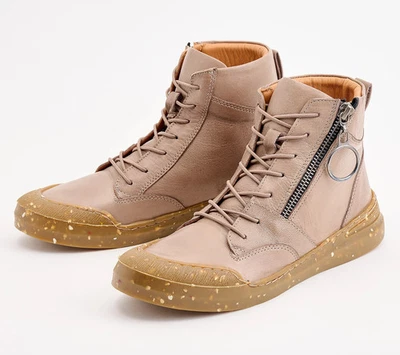 Botines Sheridan Mia de cuero con cremallera lateral - Alba-Mink-EU 37 (US 6.5-7)-A557881 Foto 1 de 3