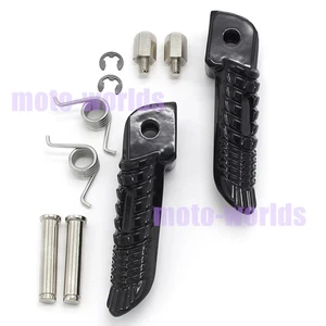 Front Footrest Foot Pegs for Suzuki GSXR600 GSXR750 2006-2019/GSXR1000 2005-2018 - Picture 1 of 7