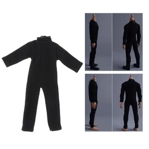 1:12 Scale Action Figure Clothes Jumpsuit Doll Clothes for 6 inch Male Dolls - Picture 1 of 7